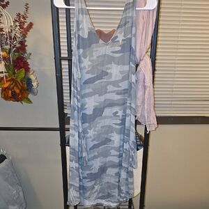 Camouflage Patterned Dress